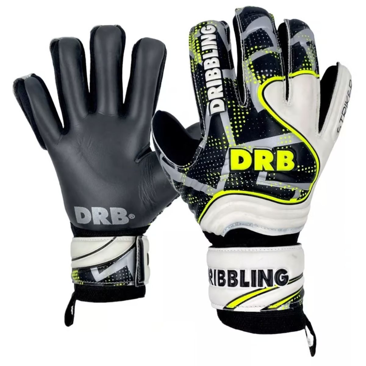 DRB - Guantes Arquero Portero Talla 11 DRB Striker Con Ferulas