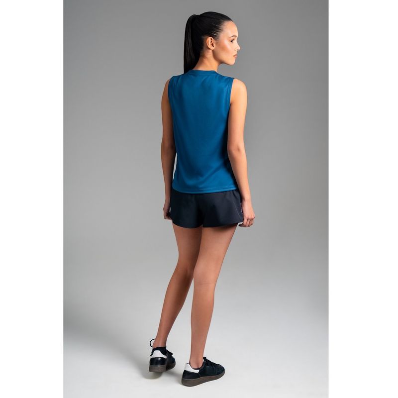 ULTIMATE - ULTIMATE POLERA SM SPORT MUJER OIL BLUE