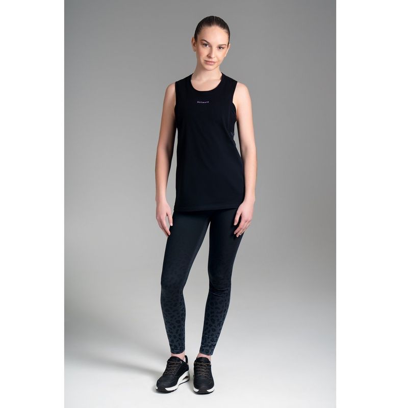 ULTIMATE - ULTIMATE POLERA SM MUJER BLACK