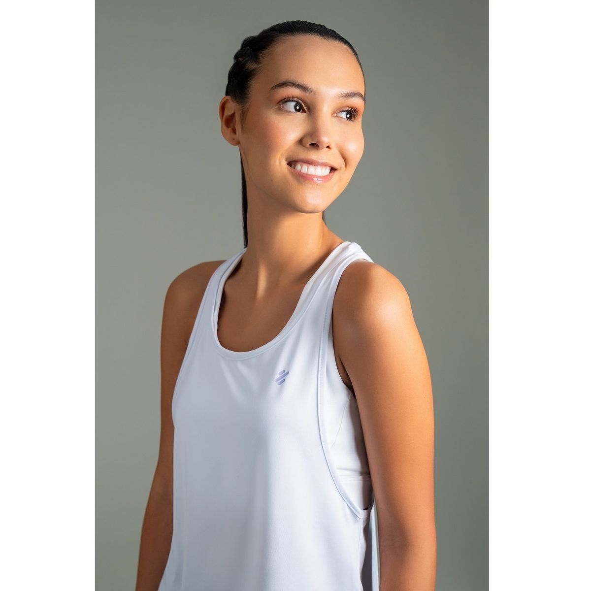 ULTIMATE - ULTIMATE POLERA SM SPORT MUJER WHITE MOON
