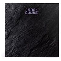 Balanza De Baño Báscula Digital Led Hasta 180kg Color Negro