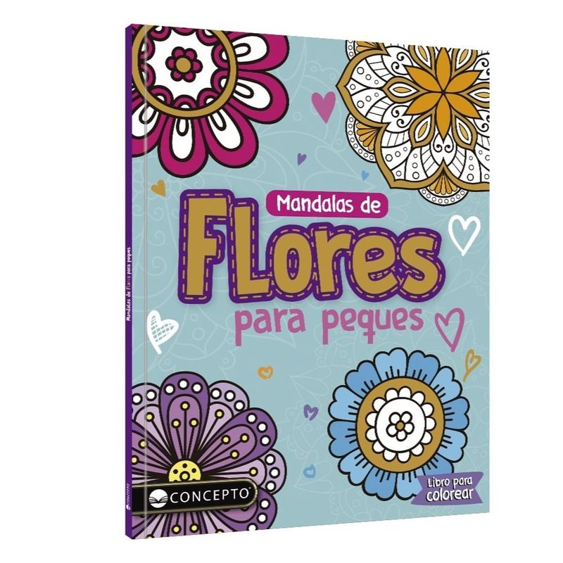 LATINBOOKS - Libro COLORES Y EMOCIONES -FLORES PARA PEQUES