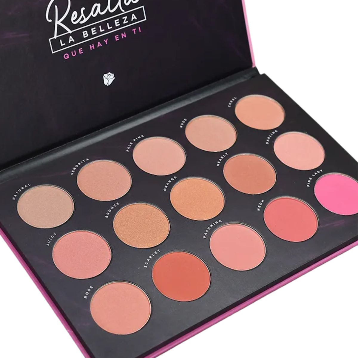 DOLCE BELLA - PALETA DE RUBORES X15 TONOS DOLCE BELLA