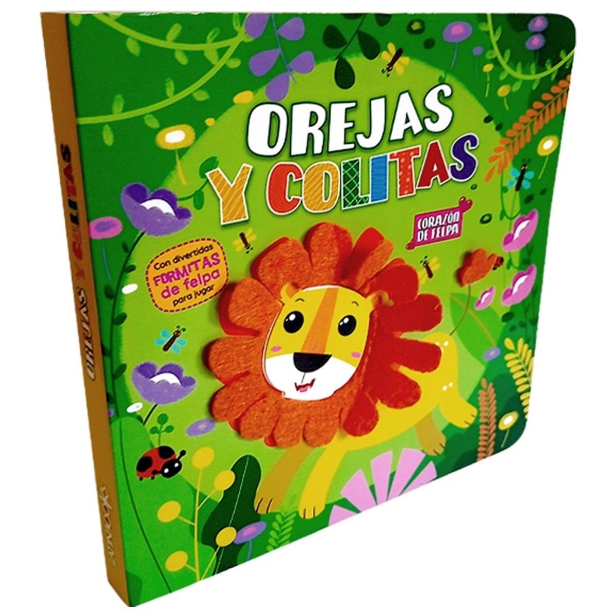 LATINBOOKS - Libro CORAZÓN DE FELPA -  OREJAS Y COLITAS