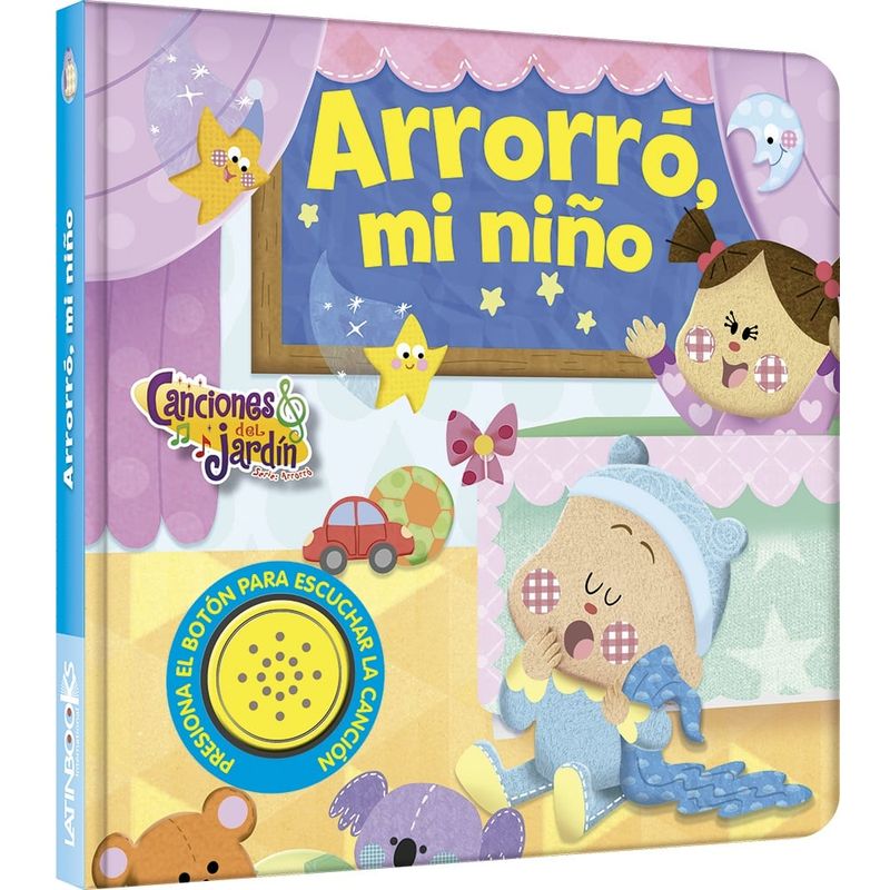 LATINBOOKS - Libro CANCIONES DEL JARDÍN -ARRORRÓ -ARRORRÓ MI NIÑO