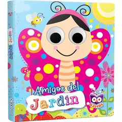 LATINBOOKS - Libro OJITOS -AMIGOS DEL JARDÍN