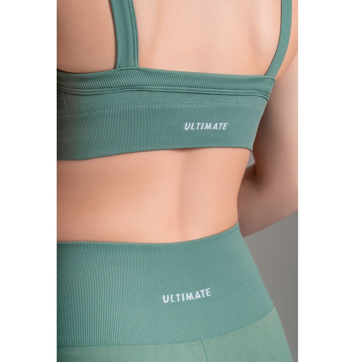 ULTIMATE - SPORTS BRA BOTANICAL GREEN