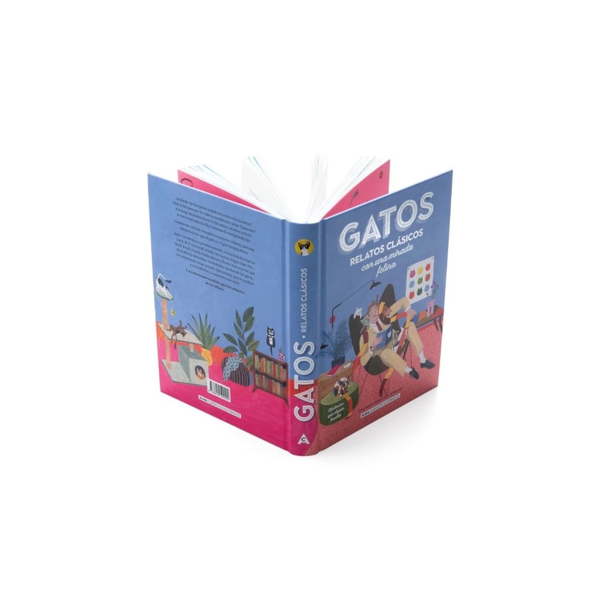 ALMA - Libro GATOS RELATOS CLÁSICOS CON UNA MIRADA FELINA