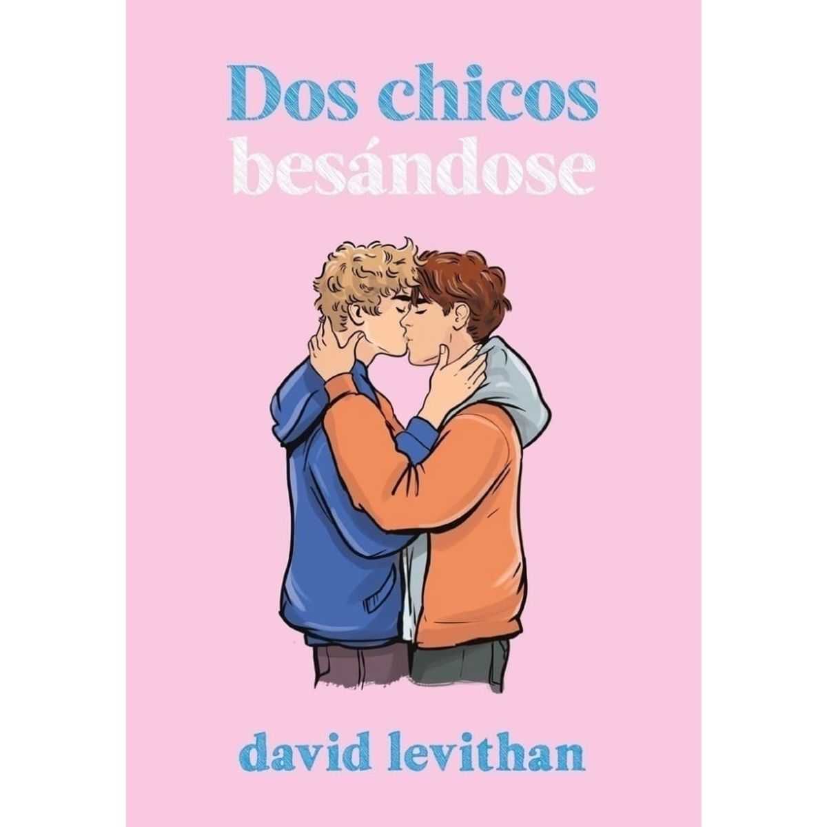 VERGARA Y RIBA - Libro DOS CHICOS BESÁNDOSE TAPA NUEVA