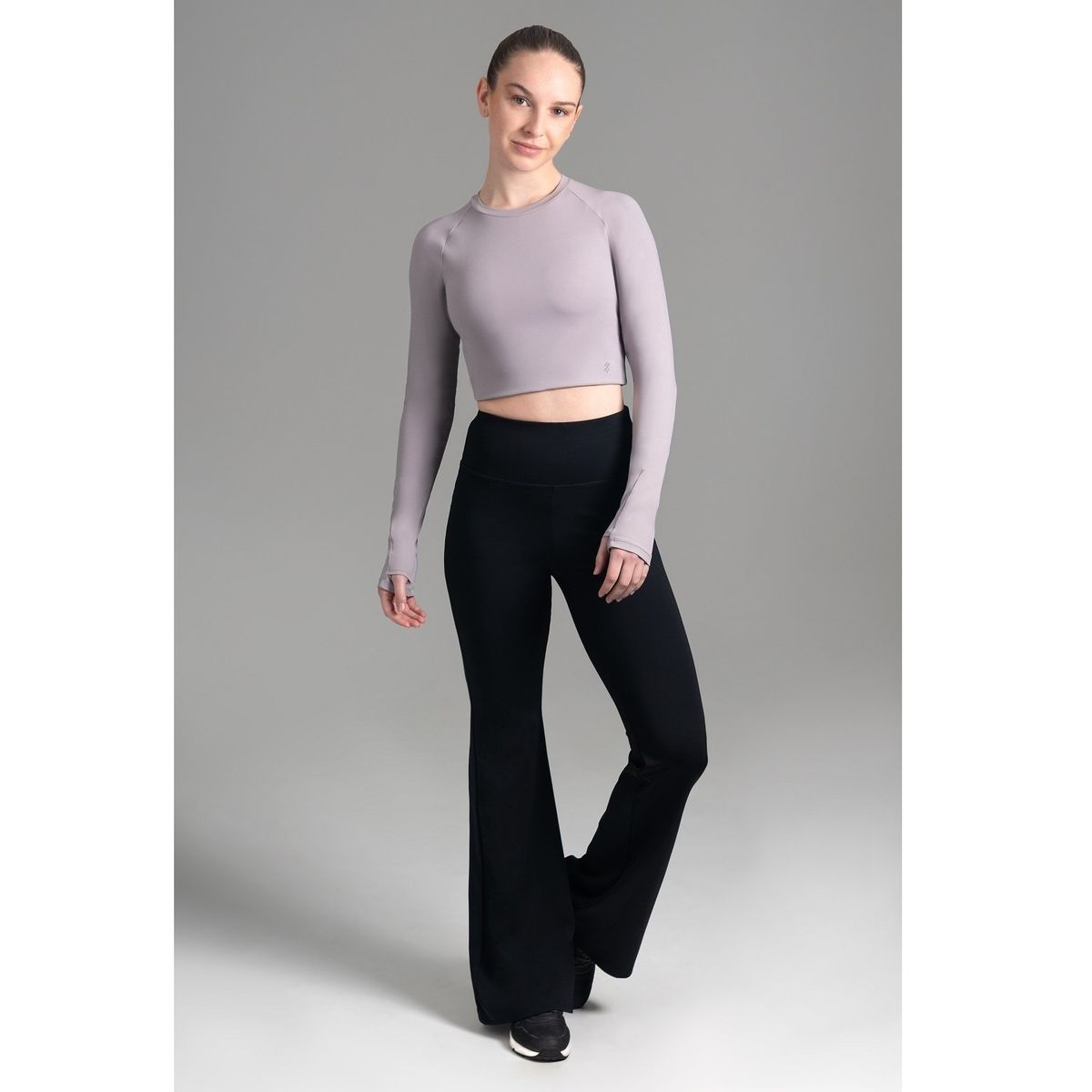 ULTIMATE - ULTIMATE TOP ML SPORT MUJER RAGLAN COOL GRAY