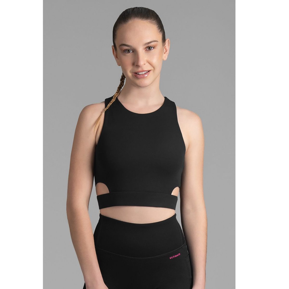 ULTIMATE - ULTIMATE BRA SPORT MUJER BLACK ONYX