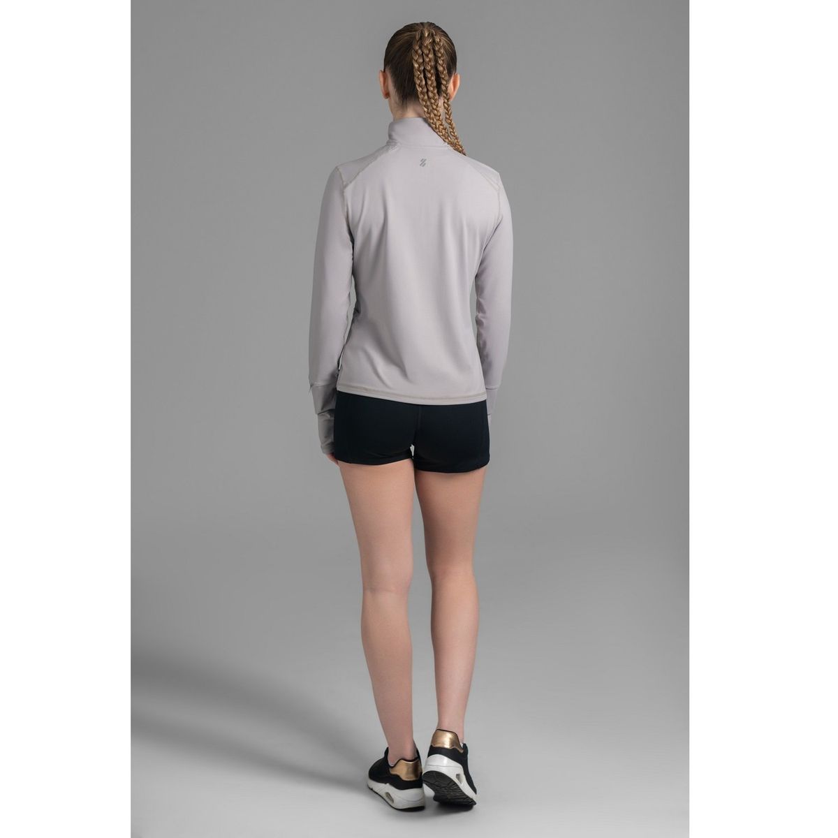 ULTIMATE - ULTIMATE MIDI ZIPPER SPORT MUJER COOL GRAY