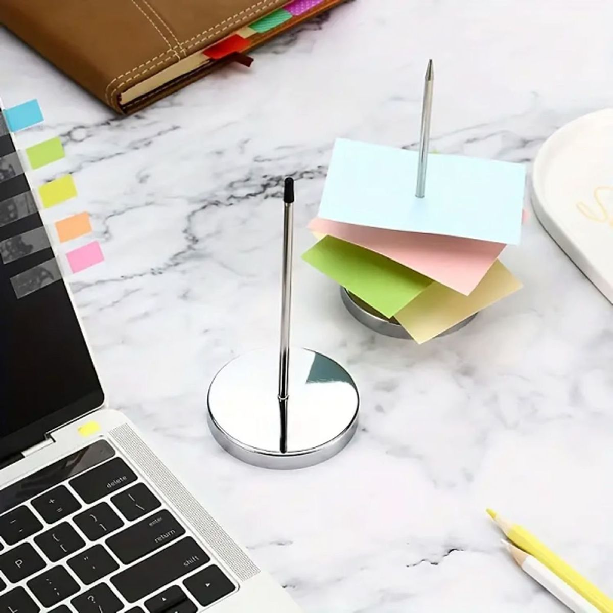 GENERICO - Pincho Para Notas Soporte De Notas Pedido Escritorio