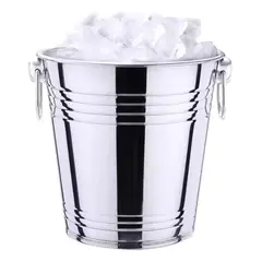 GENERICO - Cubeta Hielo Hielera Con Asas 18cm