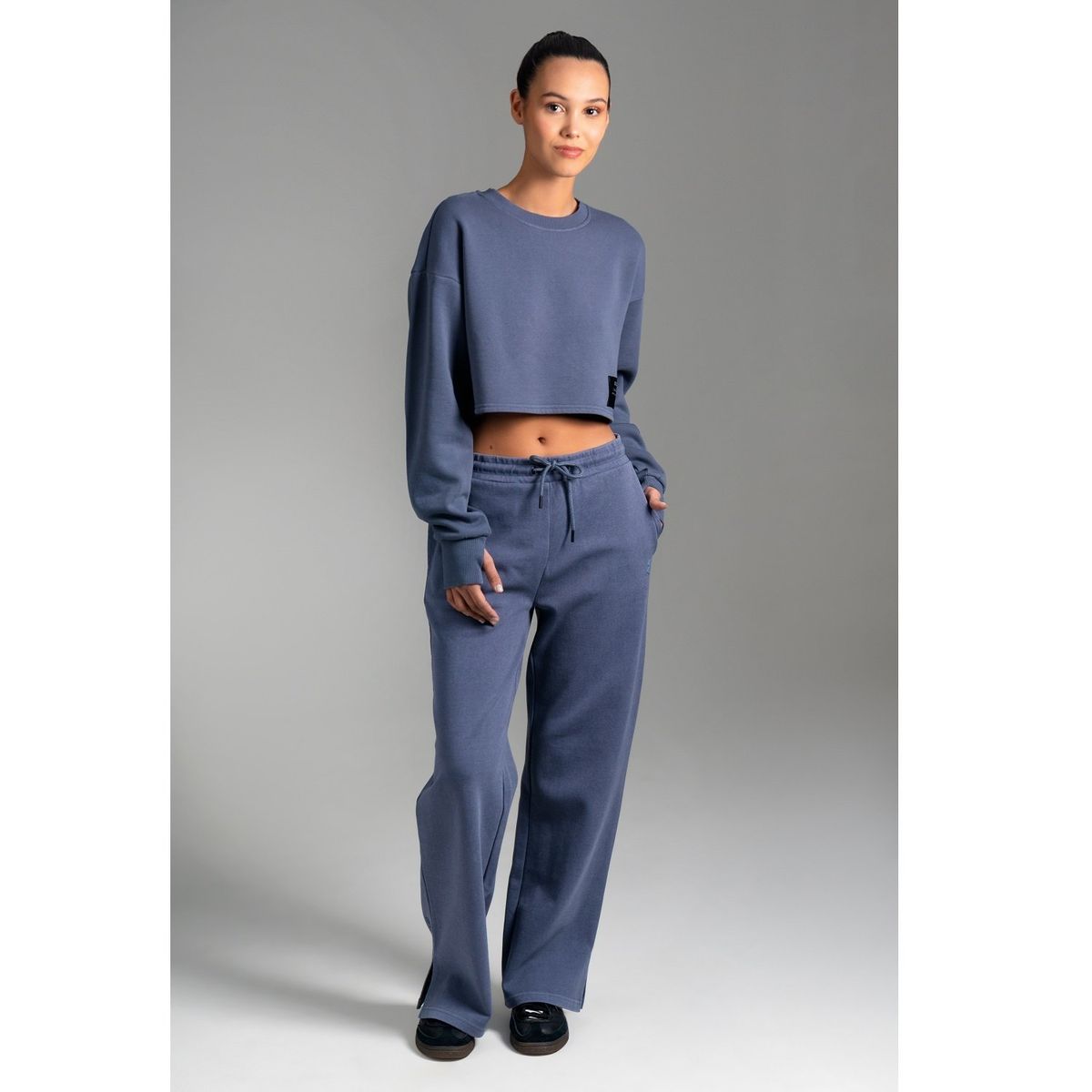 ULTIMATE - ULTIMATE CREW MUJER OPEN BACK GRAY