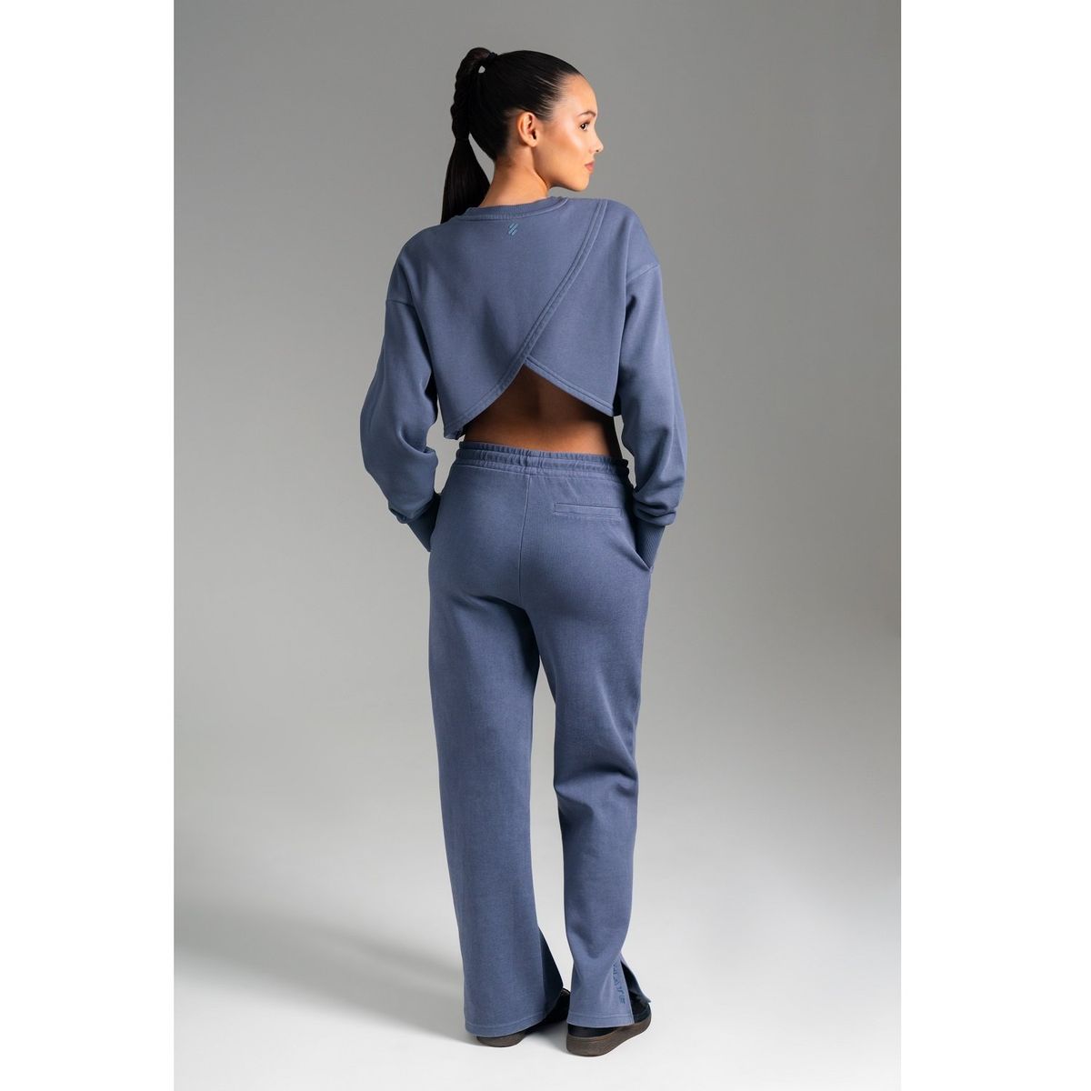 ULTIMATE - ULTIMATE CREW MUJER OPEN BACK GRAY