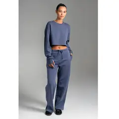 ULTIMATE - CREW MUJER OPEN BACK GRAY
