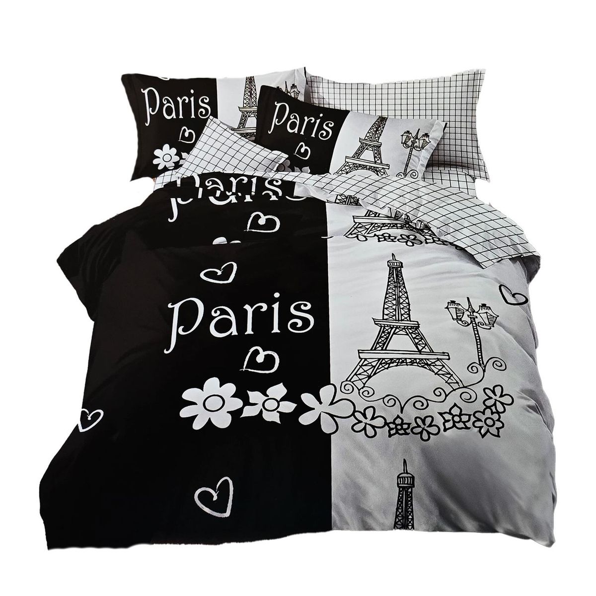 GENERICO - JUEGO DE SABANAS 2.5 PLAZAS KING EIFEL 645