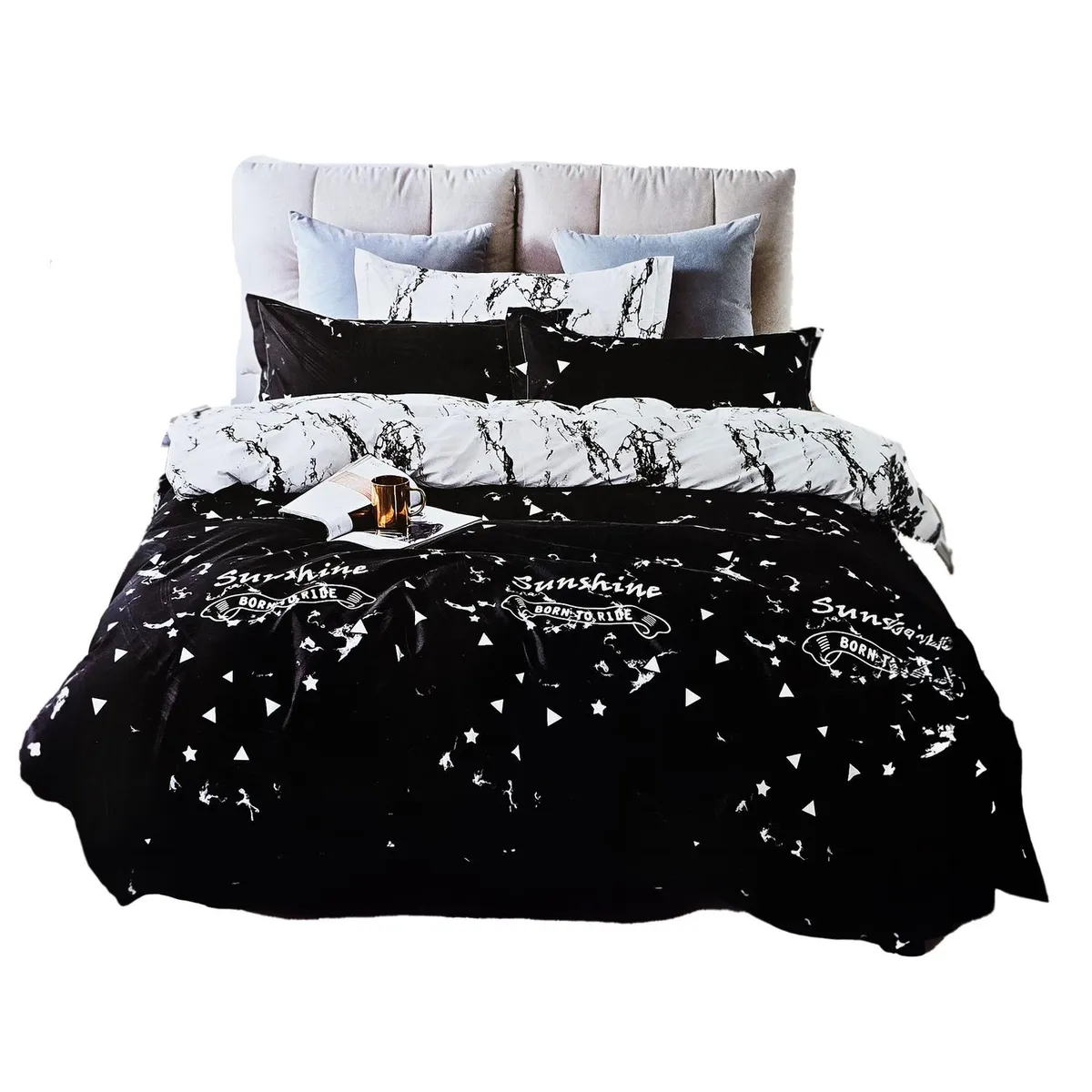 GENERICO - JUEGO DE SABANAS 2.0 PLAZAS QUEEN SUNSHINE 646