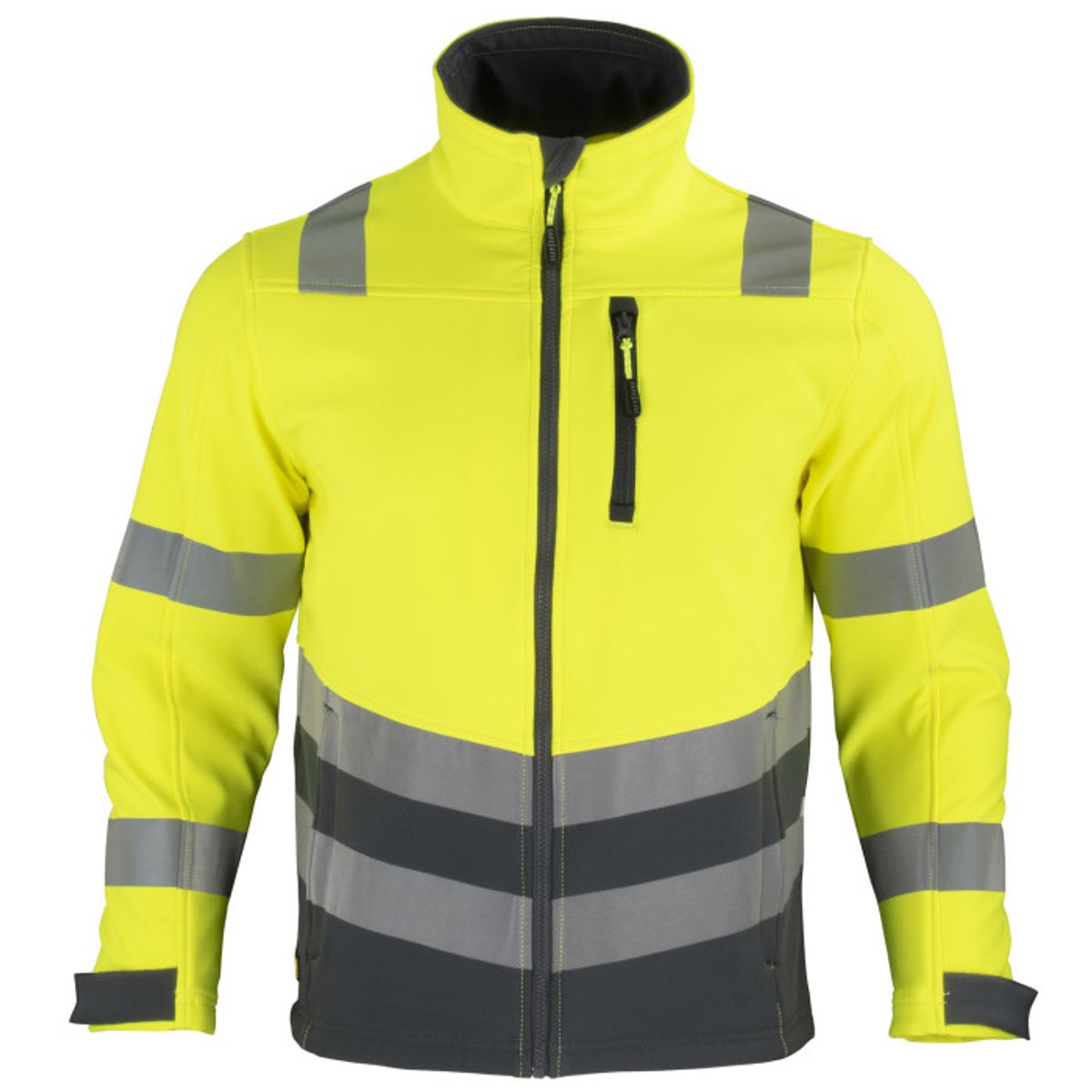 T-WORLD - Chaqueta Softshell Hi-Vis Clase 2 Manga Larga Hombre