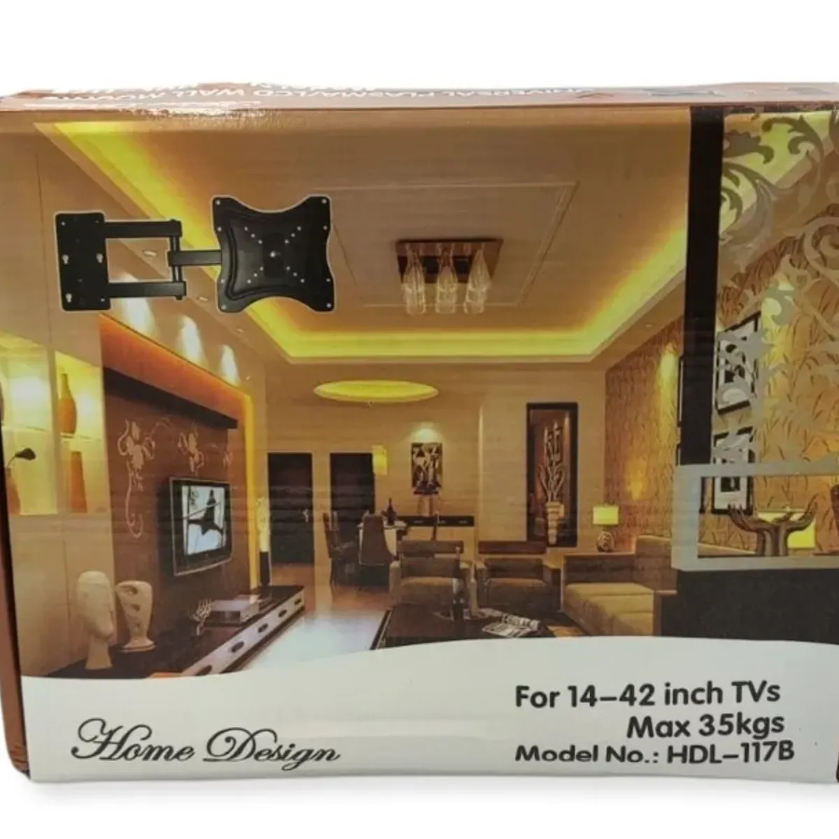 GENERICO - Soporte Televisor Tv Con Brazo 14-42 Pulgadas Hasta 35 Kilos