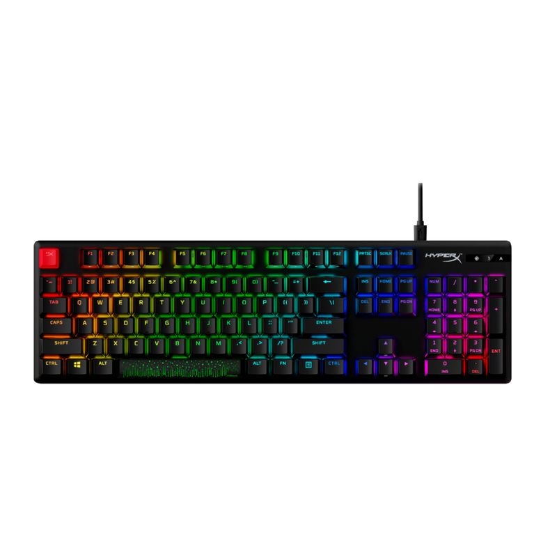 HYPERX - Teclado Gamer - HyperX Alloy Origins PBT - Blue Switch RGB USB Inglés