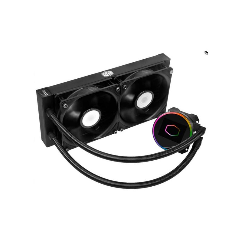 COOLER MASTER - Refrigeración Liquida Cooler Master ML240 Vivid Con Pantalla LED AMD INTEL