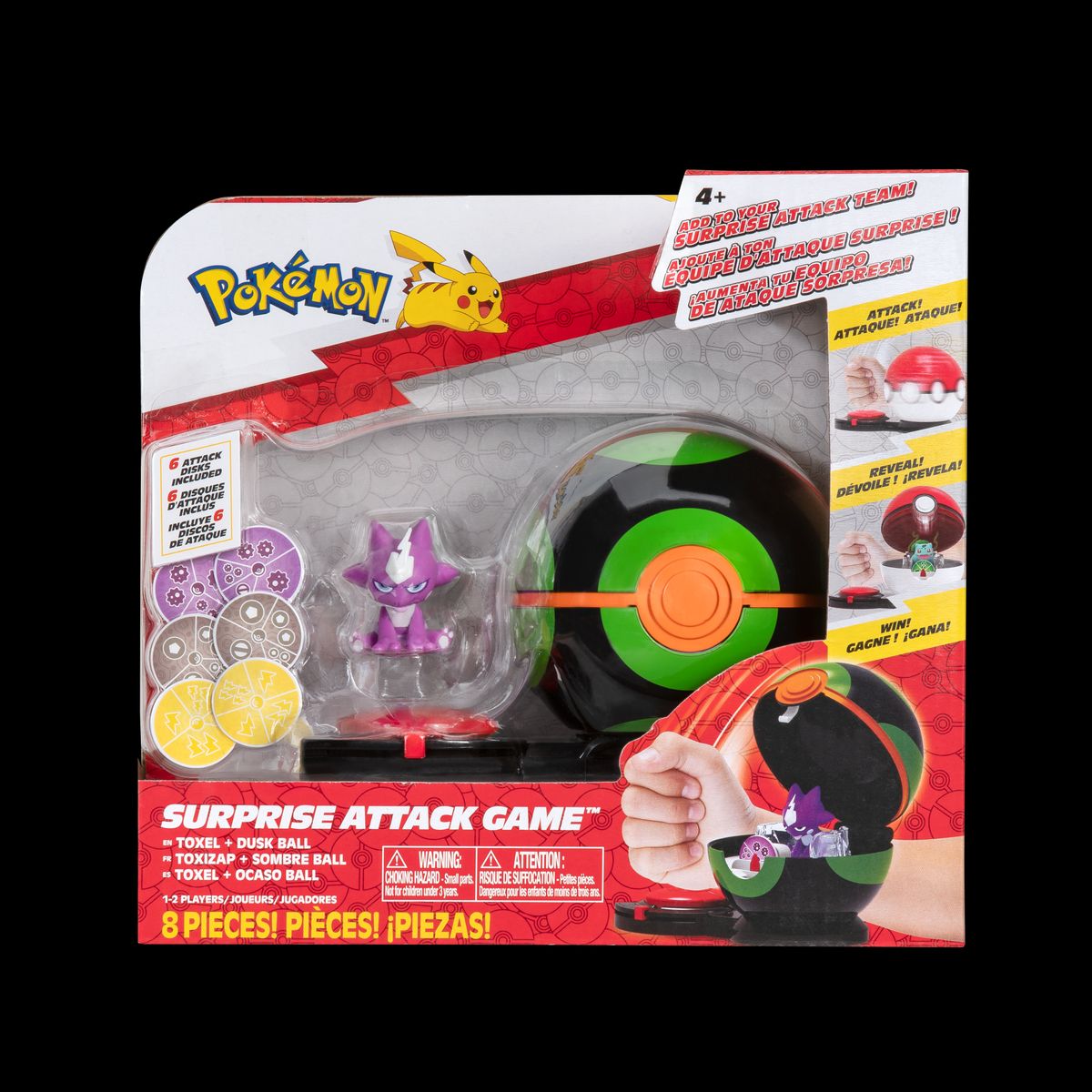POKEMON - Juegos de Ataque Sorpresa Toxel Pokemon.