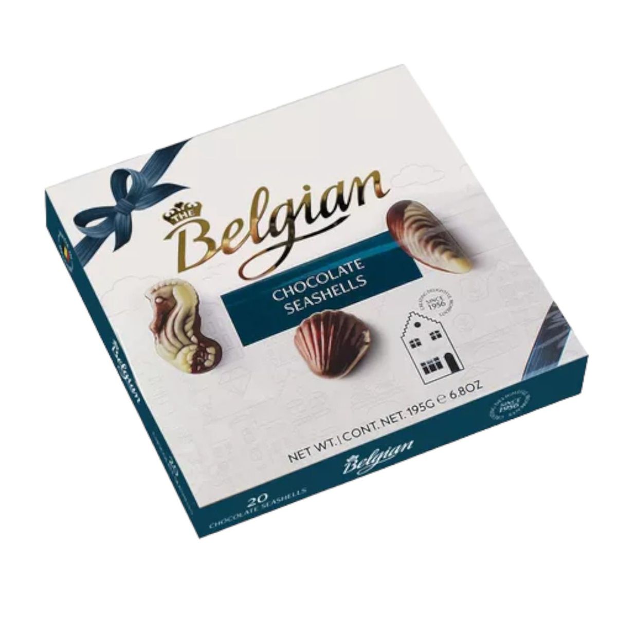 GENERICO - Bombones De Chocolates Belgian Seashells 195G BELGIAN