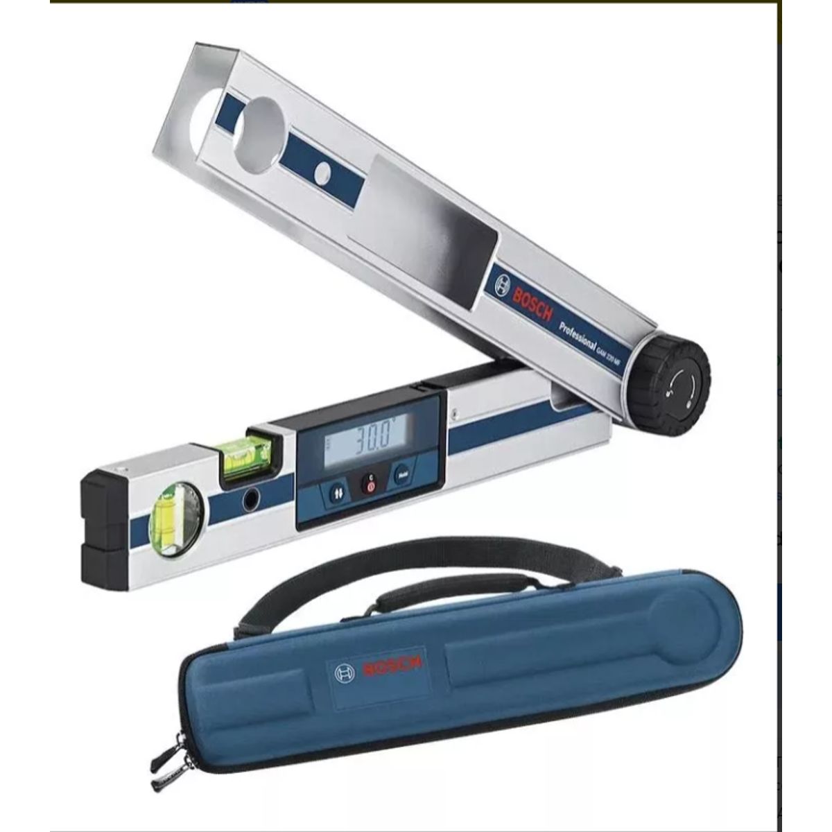 BOSCH - Medidor De Angulo Digital Bosch Gam 220 De 0° A 220°