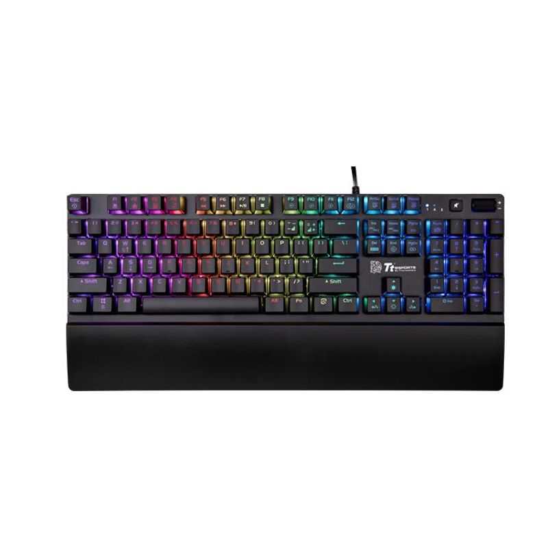 THERMALTAKE - Teclado Gamer - Thermaltake eSPORTS Challenger Edge Pro RGB USB Negro