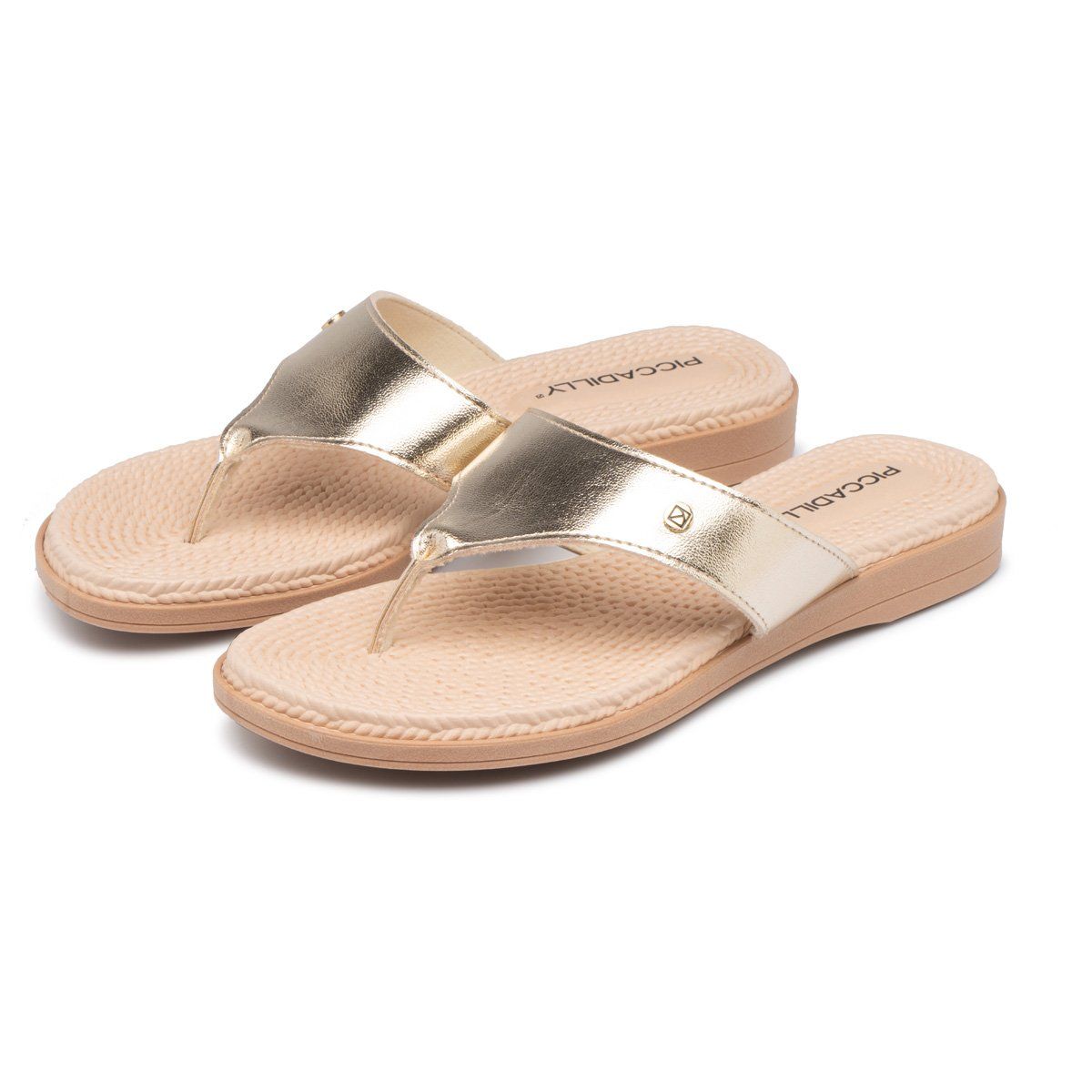 PICCADILLY - Sandalia Mujer Dorado Adla Piccadilly