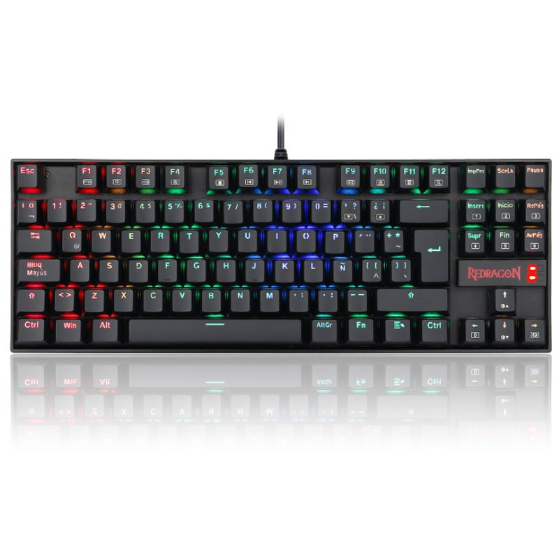 REDRAGON - Teclado Gamer - Redragon - Kumara K552 - RGB - Switch Blue - Español