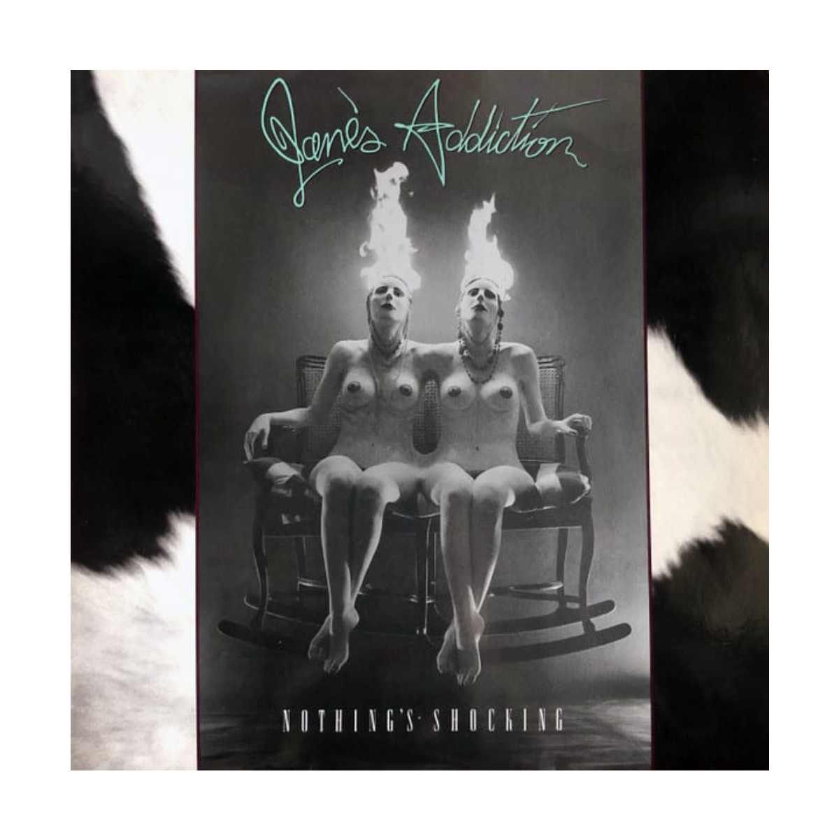 GRUPO LASER DISC - VINILO JANES ADDICTION NOTHINGS SHOCKING +MAGAZINE 1LP