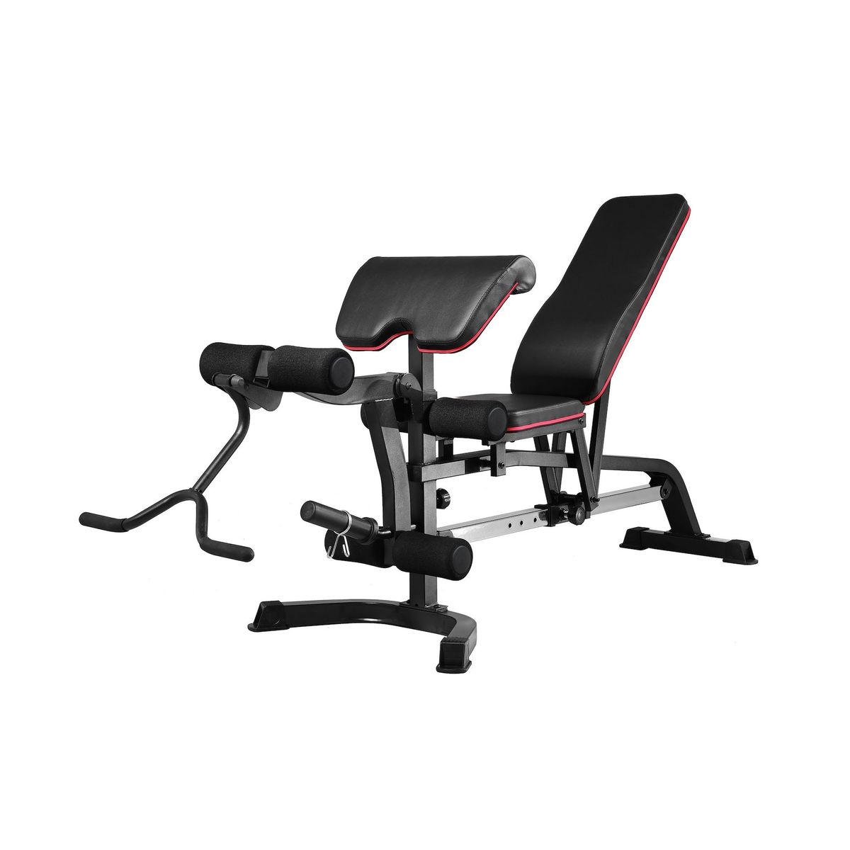 SDFIT - Banco Leg Extension soporte olímpico Curl Bíceps - AD-185060