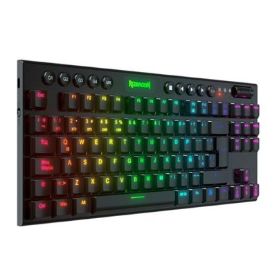 Imagen 2 del producto Teclado Gamer Horus TKL K621-RGB-SP Inalámbrico Switch Red