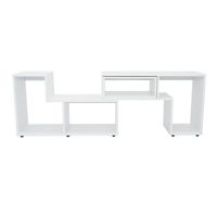 Rack TV 40"" Extensible Fm-036B Blanco