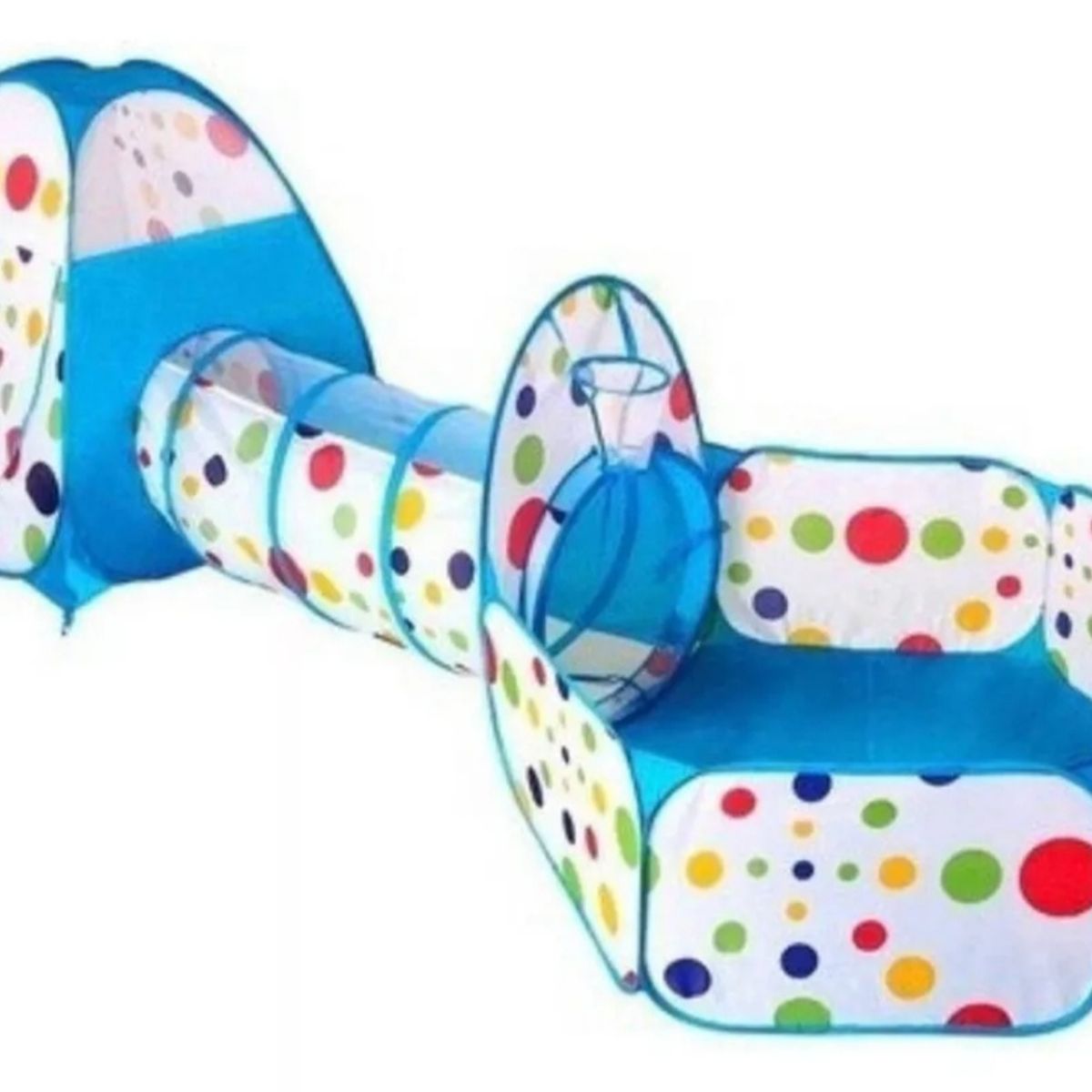 GENERICO - Carpa Piscina De Pelotas Con Tunel Castillo Niños Plegable