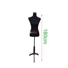 GENERICO - Torso Maniqui Dama Con Pedestal Para Sastre Costura Modista