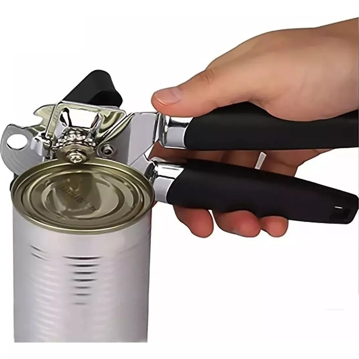 GENERICO - Abrelatas Manual Acero Inoxidable Abre Latas Abrelata Manual