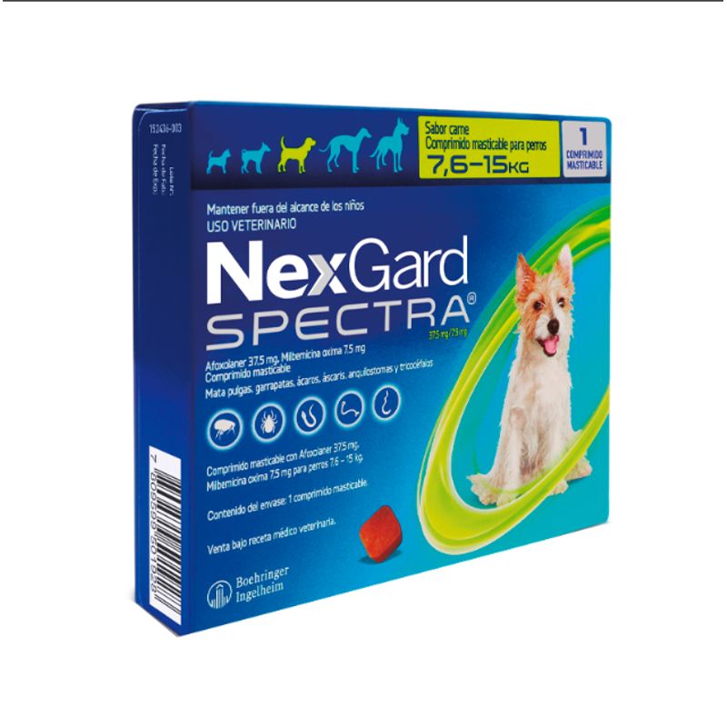 BOEHRINGER INGELHEIM - NexGard Spectra 7,6 - 15 Kg