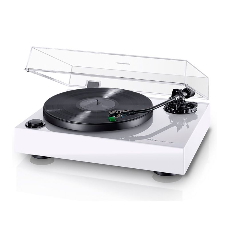 MAGNAT - MAGNAT  MTT-990 White Edition- Tornamesa Direct Drive Hi-Fi