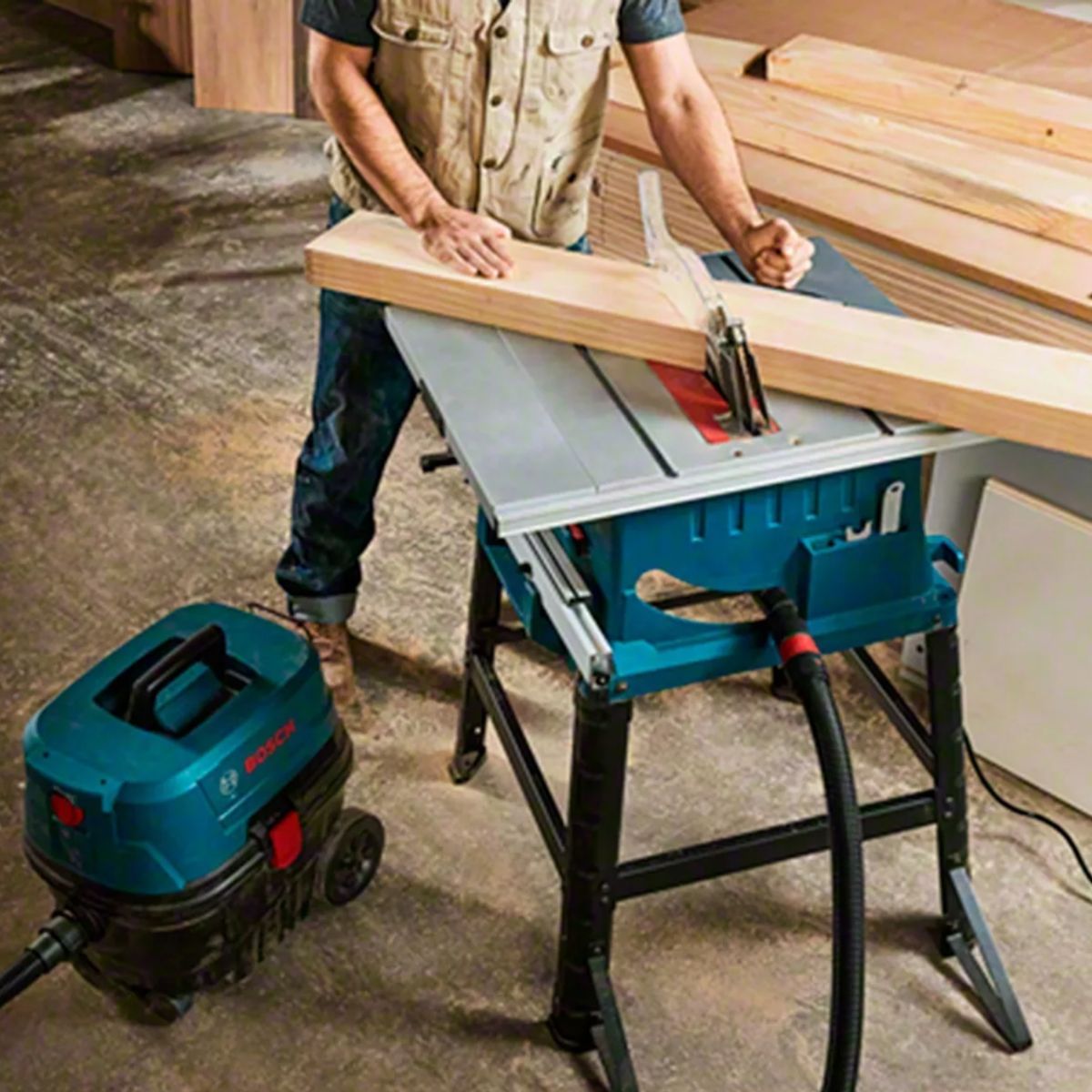 BOSCH - Sierra De Banco 1800w + Disco 80t 10 PLG Pro Bosch Gts 254 110v