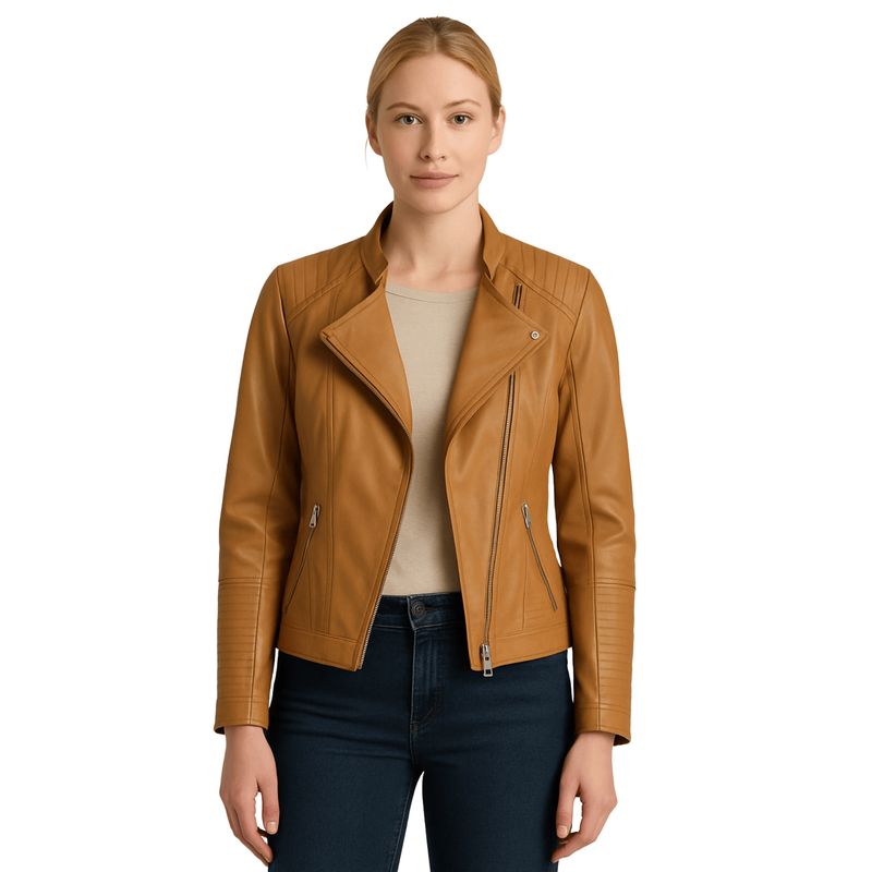 D'JOE - Chaqueta Ecocuero Olimpus Mujer