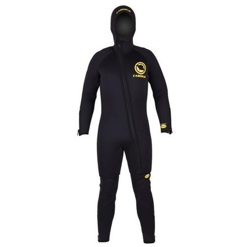 CABOSUB - Traje de Buceo Cabosub Americano Hombre espesor 7mm - Negro - L