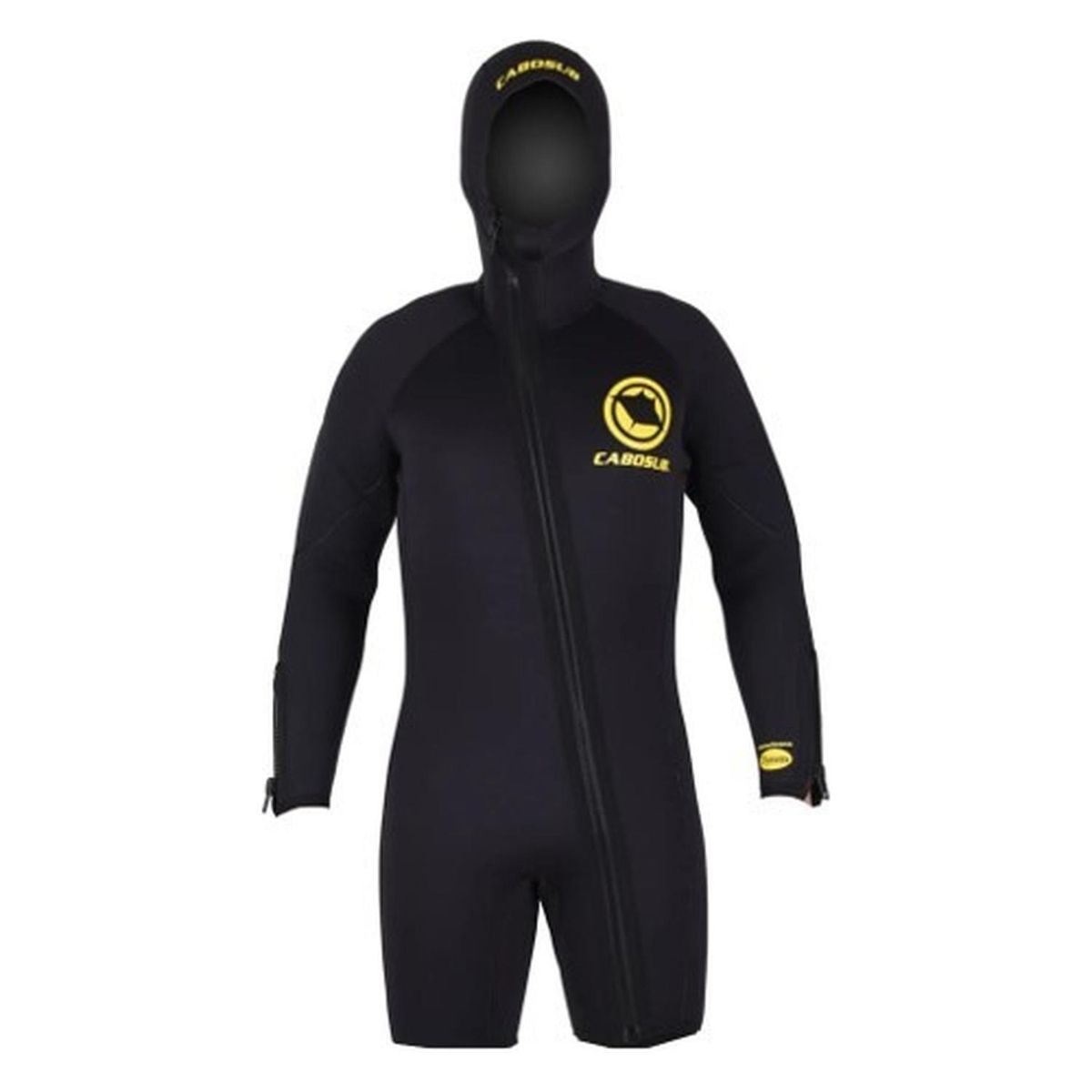 CABOSUB - Traje de Buceo Cabosub Americano Hombre espesor 7mm - Negro - L