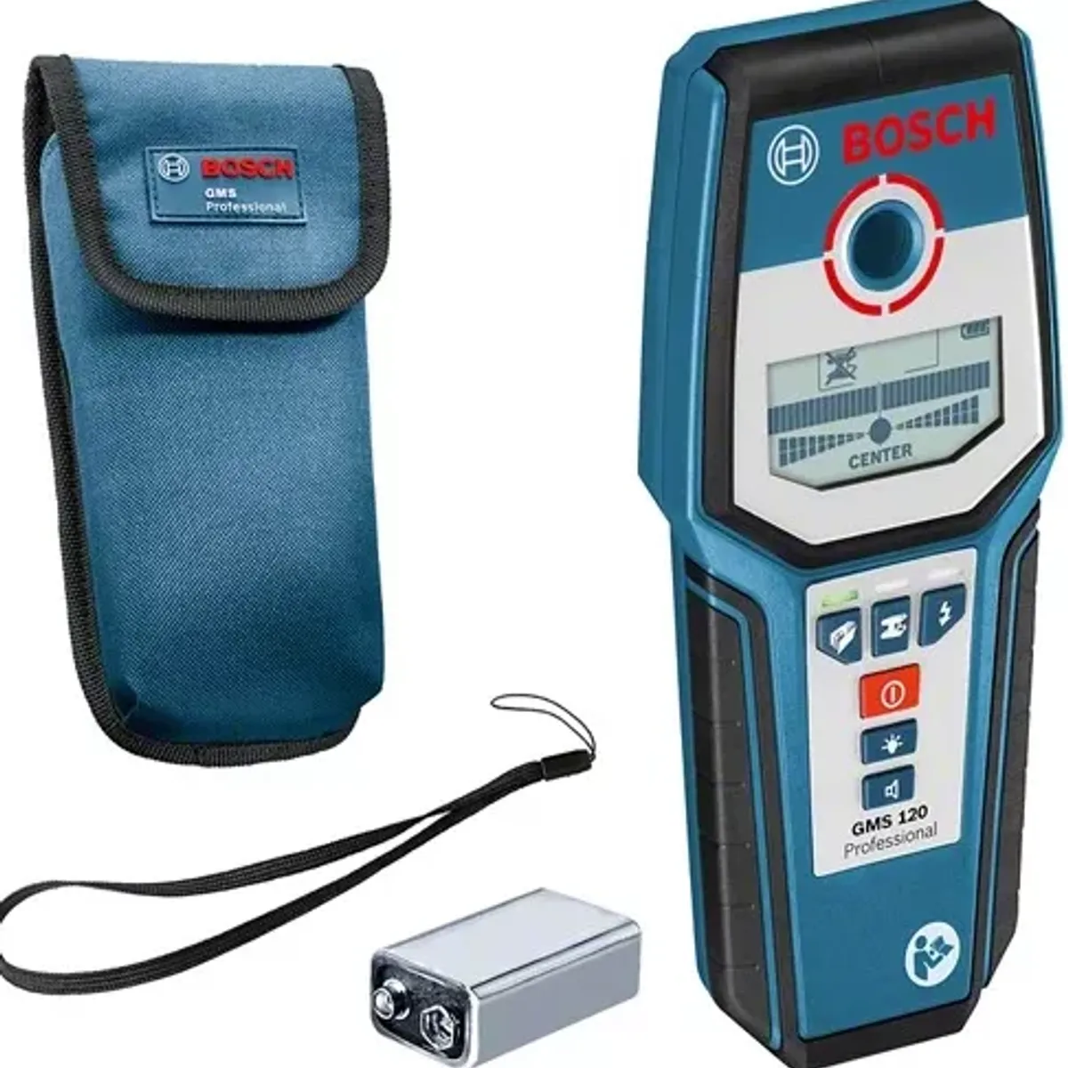 BOSCH - Detector de Materiales Digital Metal Agua a Pilas