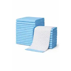 GENERICO - 40 Sabanillas Absorventes Adulto Protector cama post operatorio pañales 60 x 60 cm uso hospitalario
