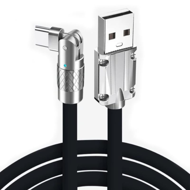 NEWO - Cable USB C a USB 120W Angulo 180 grados