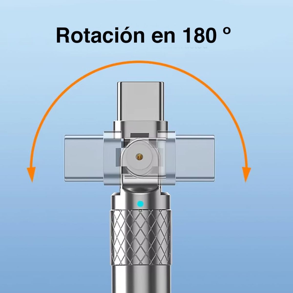 NEWO - Cable USB C a USB giratorio 180º hasta 60W